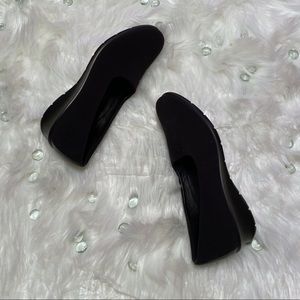 💎Black Ecco Felicia stretch shoes flats size 38